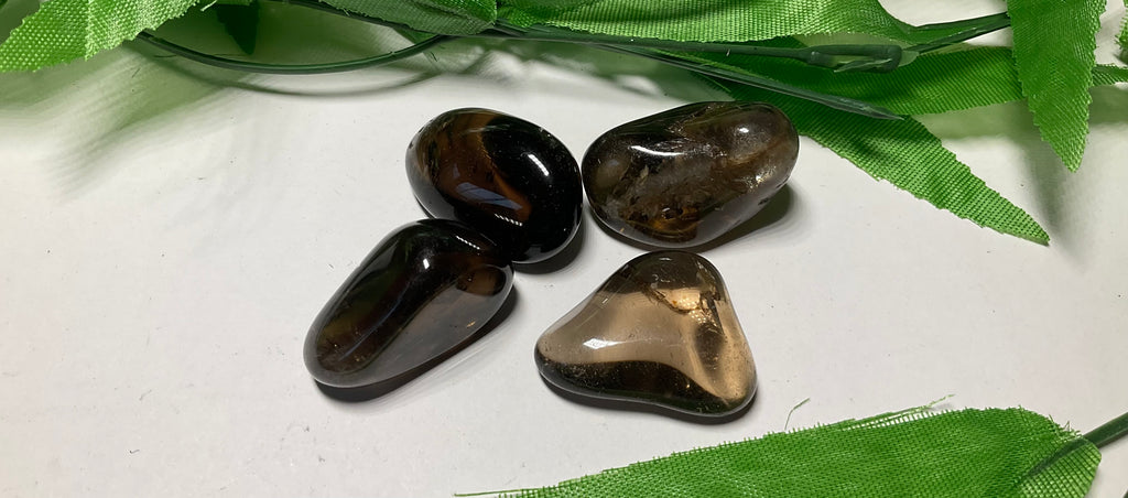 Smoky Quartz - Tumbled (Brazil, 3/4" To 1")